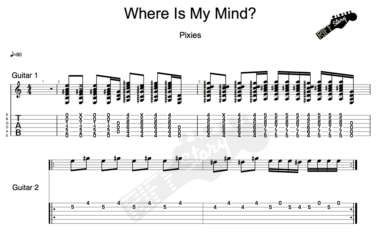 Вер из май майнд аккорды. Where is my Mind Tabs. Pixies where is my Mind табы. Where is my Mind Ноты для гитары. Where is my Mind Pixies на гитаре.